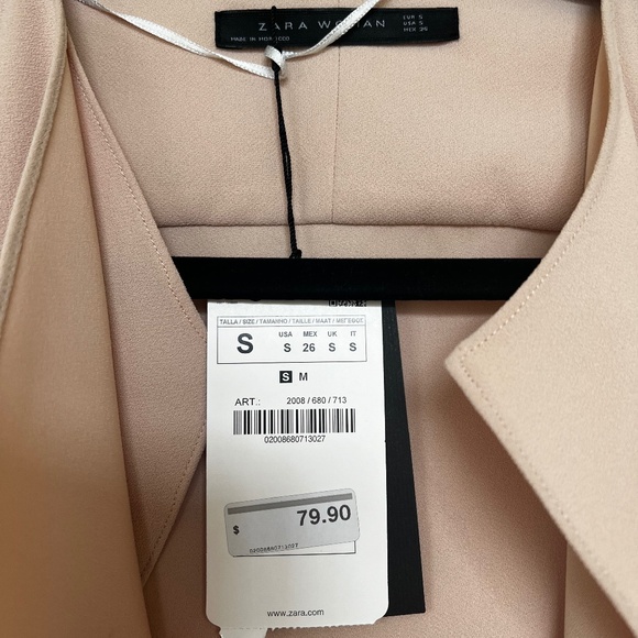 ZARA Semi- Formal Vest/Blouse - Picture 1 of 3